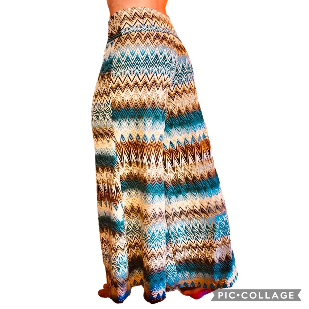 PALAZZO Zigzag PANTS Zac & Rachel S - Picture 2 of 7